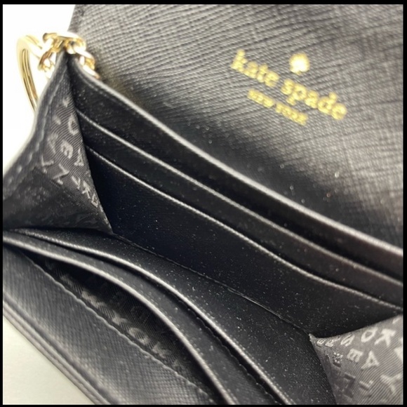 Kate Spade New York | Black Laurel Way Petty Wallet, Black, EUC - Picture 6 of 6